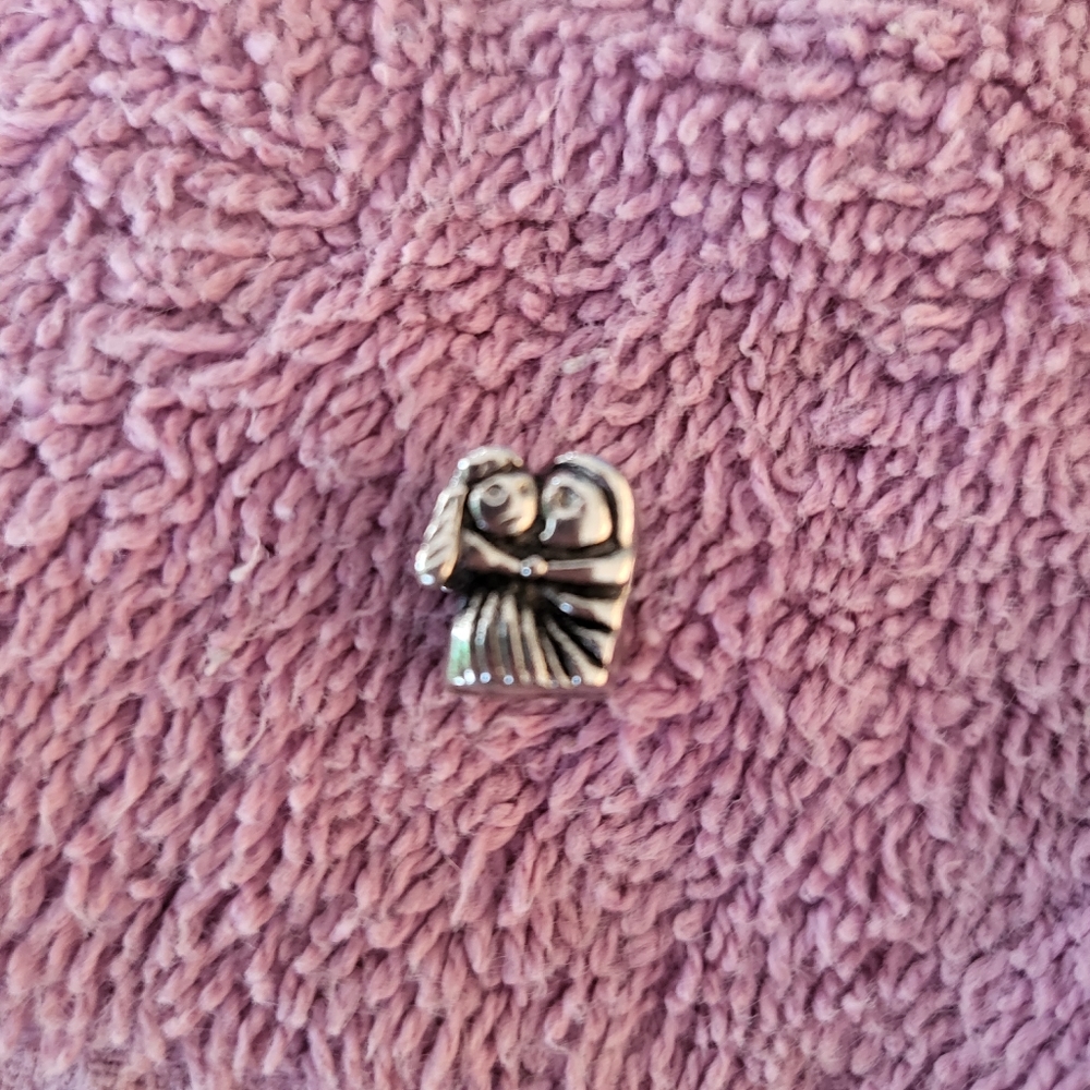 Bride and groom charm SS